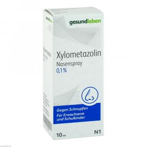 XYLOMETAZOLIN 0,1% Nasenspray gesundleben