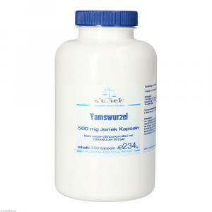 YAMSWURZEL 500 mg Junek Kapseln