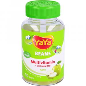 YAYA BEANS Apfel Zink und Jod Kaudragees