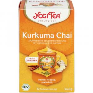 YOGI TEA Kurkuma Chai Bio Filterbeutel