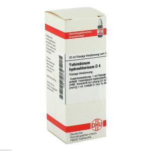 YOHIMBINUM HYDROCHLORICUM D 4 Dilution