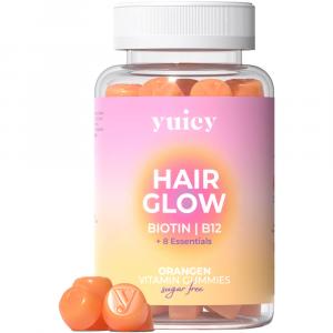 YUICY Hair Glow Orangen Vit.Gummies zuckerfrei