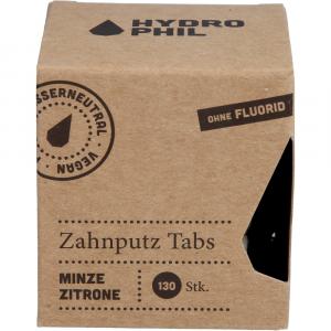 ZAHNPUTZ TABS Minze Zitrone o.Fluorid
