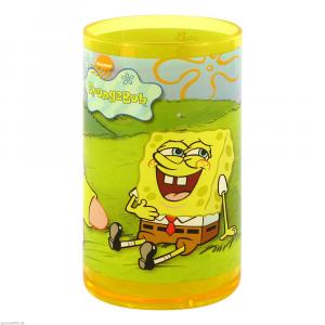 ZAHNPUTZBECHER Sponge Bob Melamin sortiert