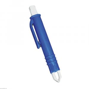 ZECKENZANGE aus Kunststoff blau