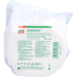 ZELLETTEN Tupfer 4x5 cm keimreduziert Rolle