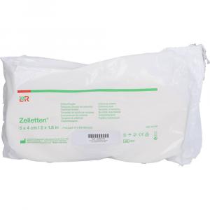ZELLETTEN Tupfer 4x5 cm unsteril Rolle