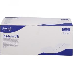 ZETUVIT E Saugkompressen unsteril 20x40 cm