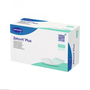 ZETUVIT Plus extrastarke Saugkompr.steril 10x20 cm