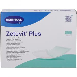 ZETUVIT Plus extrastarke Saugkompr.steril 20x25 cm