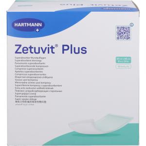 ZETUVIT Plus extrastarke Saugkompr.steril 20x60 cm