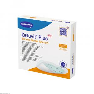 ZETUVIT Plus Silicone Border steril Sacrum 23x23cm