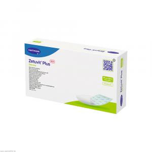 ZETUVIT Plus Silicone steril 10x20 cm