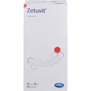 ZETUVIT Saugkompressen steril 10x20 cm