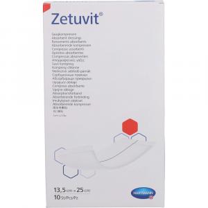 ZETUVIT Saugkompressen steril 13,5x25 cm
