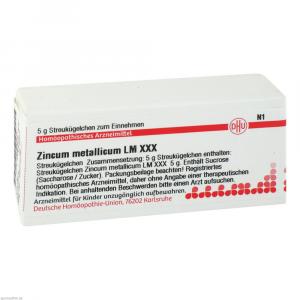 ZINCUM METALLICUM LM XXX Globuli