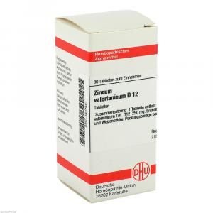 ZINCUM VALERIANICUM D 12 Tabletten