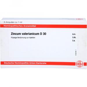 ZINCUM VALERIANICUM D 30 Ampullen