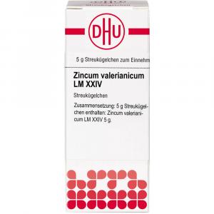 ZINCUM VALERIANICUM LM XXIV Globuli Ind.Fert.