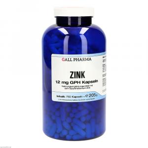 ZINK 12 mg GPH Kapseln