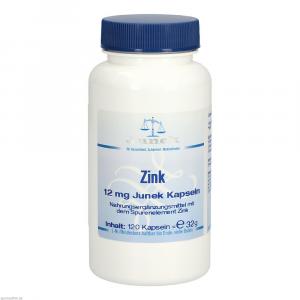 ZINK 12 mg Junek Kapseln