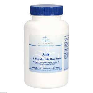 ZINK 12 mg Junek Kapseln