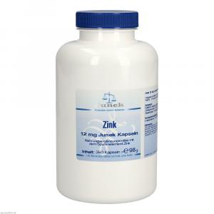 ZINK 12 mg Junek Kapseln