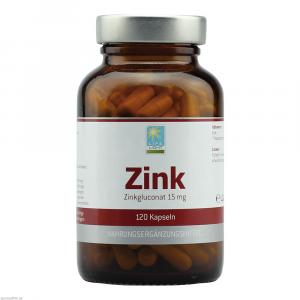 ZINK 15 mg Gluconat Kapseln