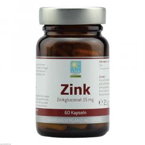 ZINK 15 mg Gluconat Kapseln
