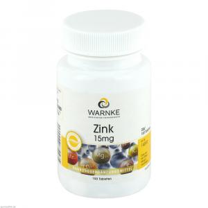 ZINK 15 mg Tabletten