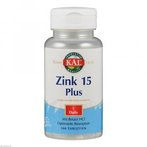 ZINK 15 Plus KAL Tabletten