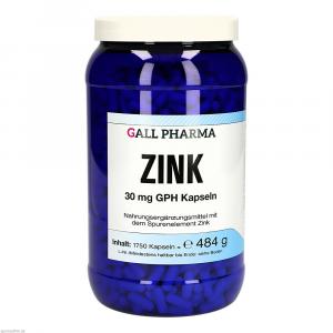 ZINK 30 mg GPH Kapseln