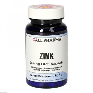 ZINK 30 mg GPH Kapseln