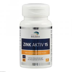 ZINK AKTIV 15 American Biologics Kapseln