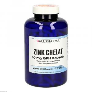 ZINK CHELAT 10 mg GPH Kapseln