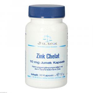 ZINK CHELAT 10 mg Junek Kapseln