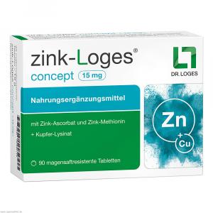 ZINK-LOGES concept 15 mg magensaftres.Tabletten