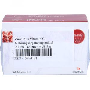 ZINK PLUS Vitamin C Tabletten