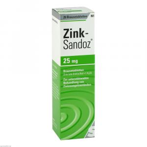 ZINK SANDOZ Brausetabletten