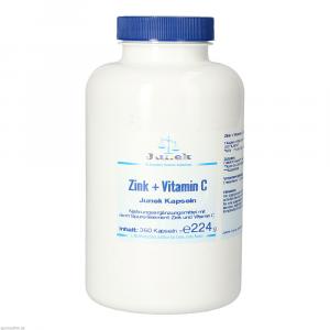 ZINK+VITAMIN C Junek Kapseln