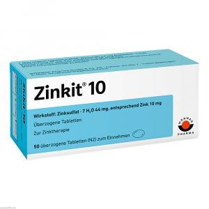 ZINKIT 10 überzogene Tabletten