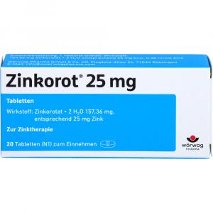 ZINKOROT 25 mg Tabletten