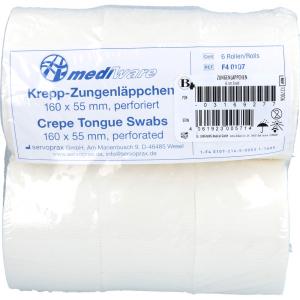 ZUNGENLÄPPCHEN Kreppapier 6 Rollen