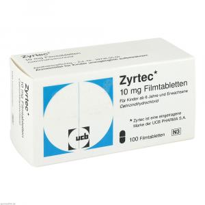 ZYRTEC 10 mg Filmtabletten