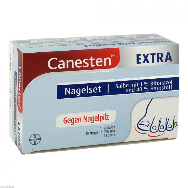 CANESTEN Extra Nagelset Salbe (1 St) Preisvergleich, PZN 619053