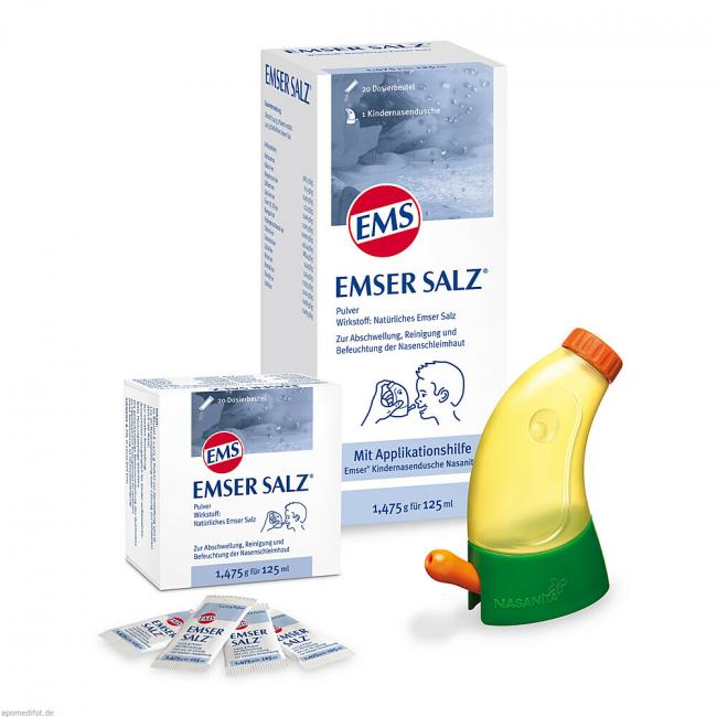 EMSER Salz 1,475 g Komb.m.Nasanita Nasendu.Junior (1 P) Preisvergleich ...