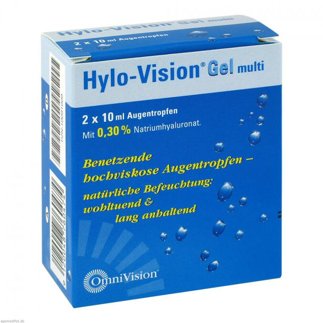 Hylo-Vision Gel Multi Flacon 10 ml OmniVision