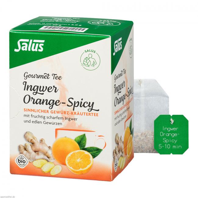 INGWER ORANGE Spicy Tee Salus Filterbeutel (15 St) Preisvergleich, PZN ...