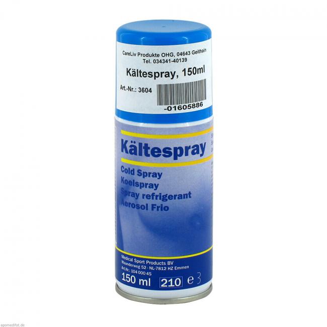 KÄLTESPRAY (150 ml) Preisvergleich, PZN 1605886 ·