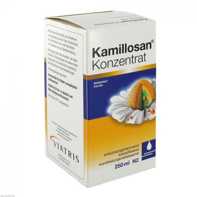KAMILLOSAN Konzentrat 250 Ml Preisvergleich PZN 2234417 MediPreis de